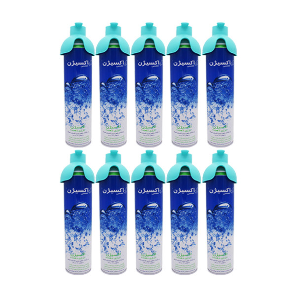 کپسول اکسیژن فومن شیمی کد 8L بسته 10 عددی
