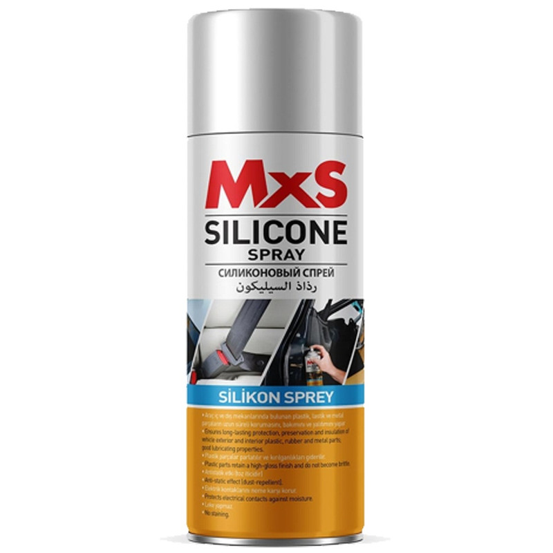 اسپری محافظ سیلیکون ام ایکس اس مدل Silikon حجم  400 میلی لیتر