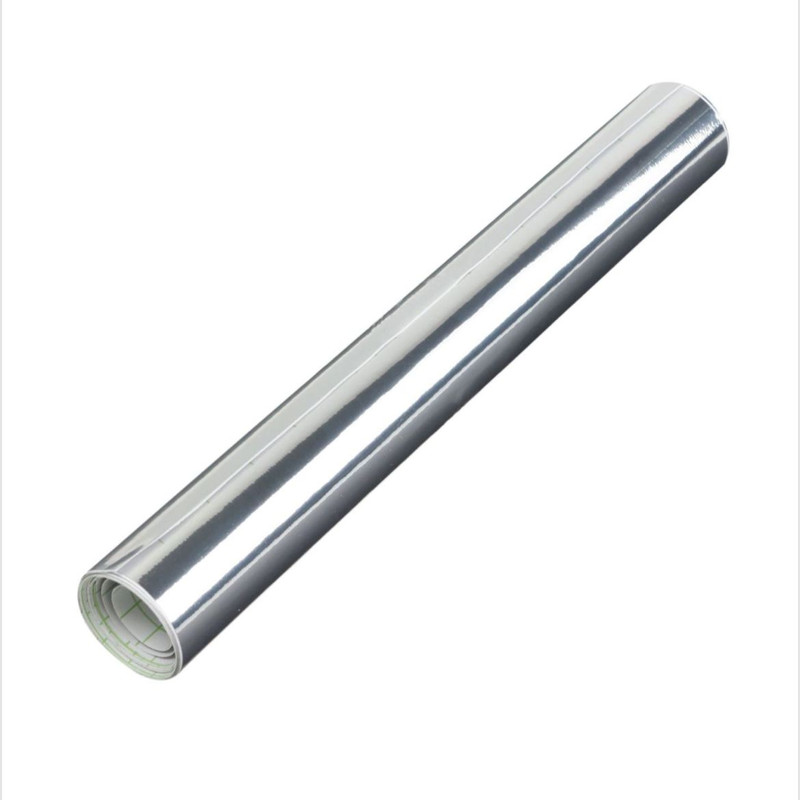 برچسب بدنه خودرو مهدیار طرح کروم کد SK105N رول یک متری